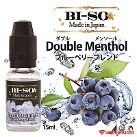 【会員10%OFF】BI-SO ダブルメンソール ブルーベリーブレンド  15ml