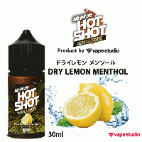 【会員10%OFF】HOT SHOT LIQUID(ホットショットリキッド) ドライレモンメンソール 30ml