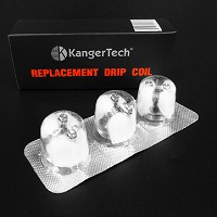 【85%OFF】KangerTech Dripコイル 0.2ohm (3個入り)