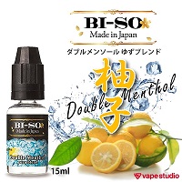 【会員10%OFF】BI-SO ダブルメンソール ゆずブレンド 15ml