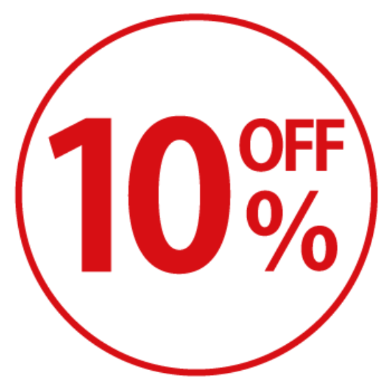 10％OFF